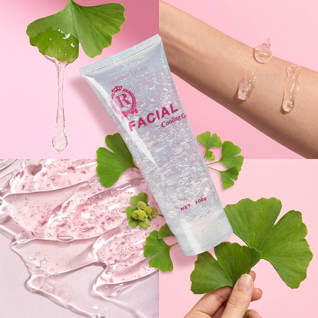 Hair Removal Gel for Ultrasound RF Beauty Devices