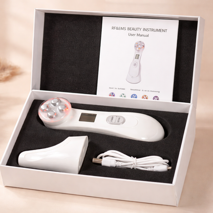Home RF Beauty Device with LED and Microcurrent