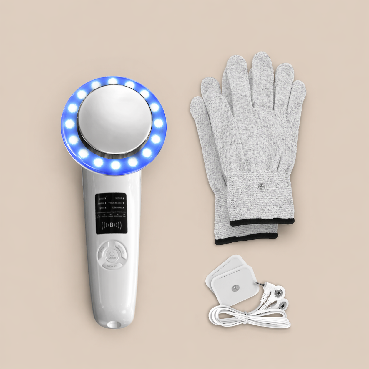 6-in-1 Ultrasonic and Massage Device