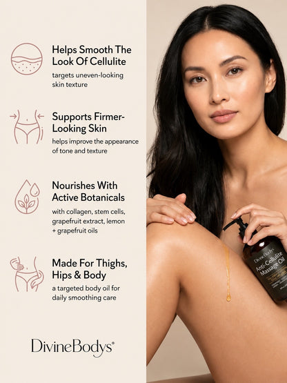 DivineBodys™  Anti-Cellulite Body Oil With Collagen & Stem Cells Infused