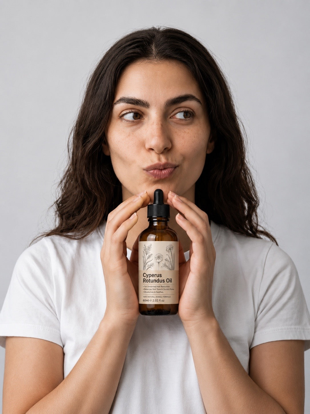 Cyperus Rotundus Body Oil with Almond Oil & Aloe Vera