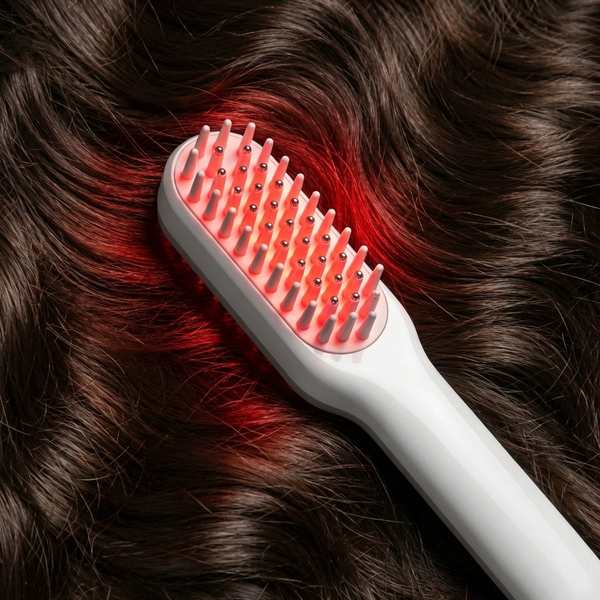 Hair Growth Spray Comb with Red Light Therapy