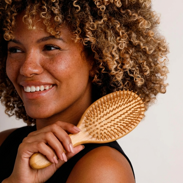 Bamboo Hair Brush For Sensible Hair